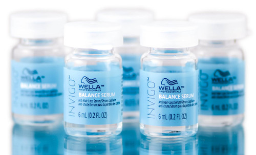 wella hair straightening serum