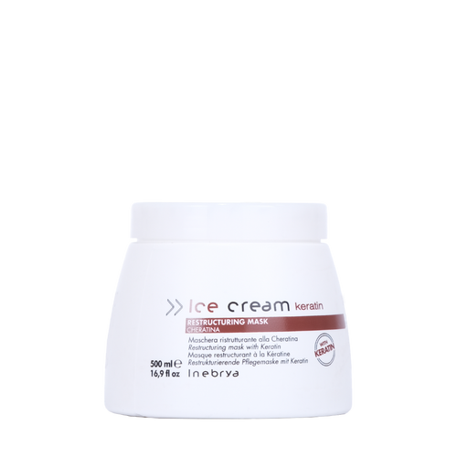 3.38 oz Inebrya Ice Cream Keratin Restructuring Mask