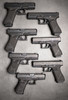 Weapon Works Custom Glock Laser Stippling (Black frames Gen 2-5 ONLY)