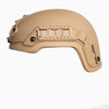 Coyote Tan PGD-Arch Ballistic Helmet in Cerakote GEN II NIR Coatings