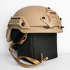 Coyote Tan PGD-Arch Ballistic Helmet in Cerakote GEN II NIR Coatings