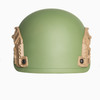 Ranger Green PGD-Arch Ballistic Helmet in Cerakote GEN II NIR Coatings Tan Furniture