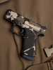 WWLLC Custom Glock 43x M.O.S Sandstone Granite Full Diamond Stipple
