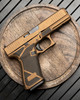 WWLLC Custom Glock 20 M.O.S Bronze Topo W/ Full Mask Stipple W/ Double Undercut