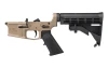 M4E1 Complete Lower Receiver w/ A2 Grip and M4 Stock - FDE Cerakote