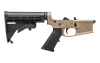 M4E1 Complete Lower Receiver w/ A2 Grip and M4 Stock - FDE Cerakote
