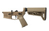 Aero Precision M4E1 Complete Lower Receiver with MOE SL Grip and SL Carbine Stock - Cerakote FDE