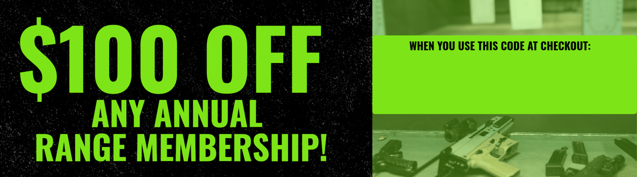Summer Special - $100 off range memberships