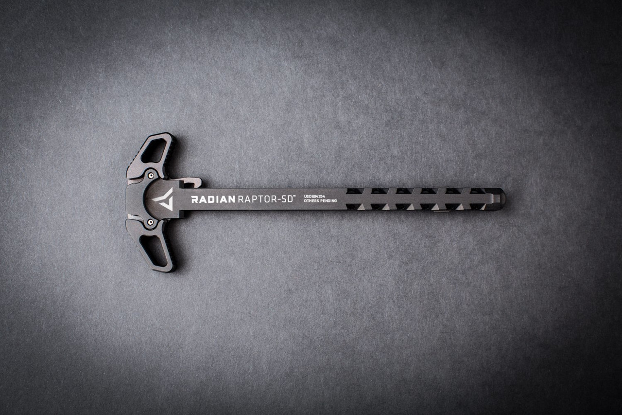 Radian Raptor-SD Charging Handle Black AR15