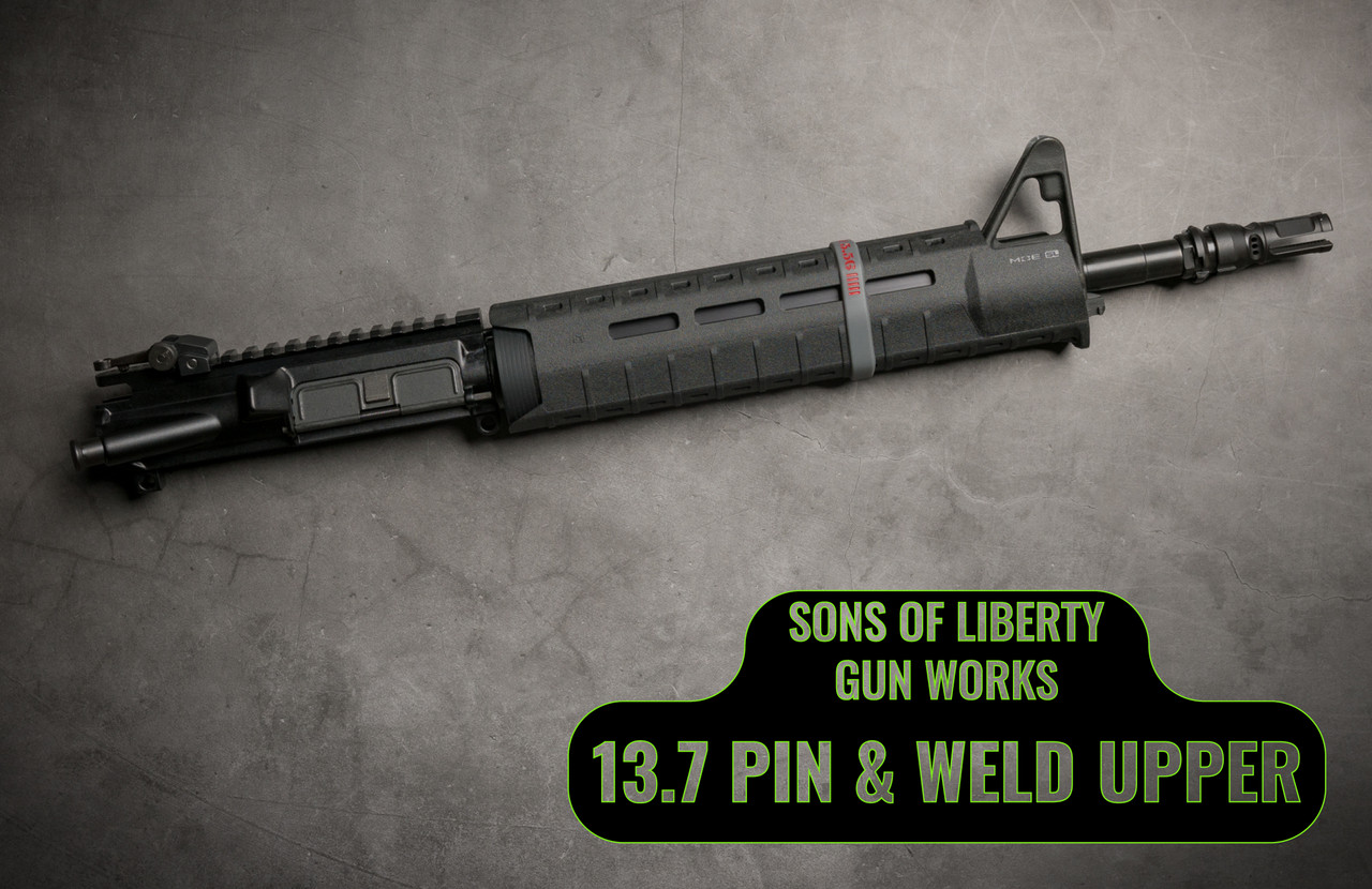 SONS OF LIBERTY GUN WORKS 13.7 PW PATROL UPPER