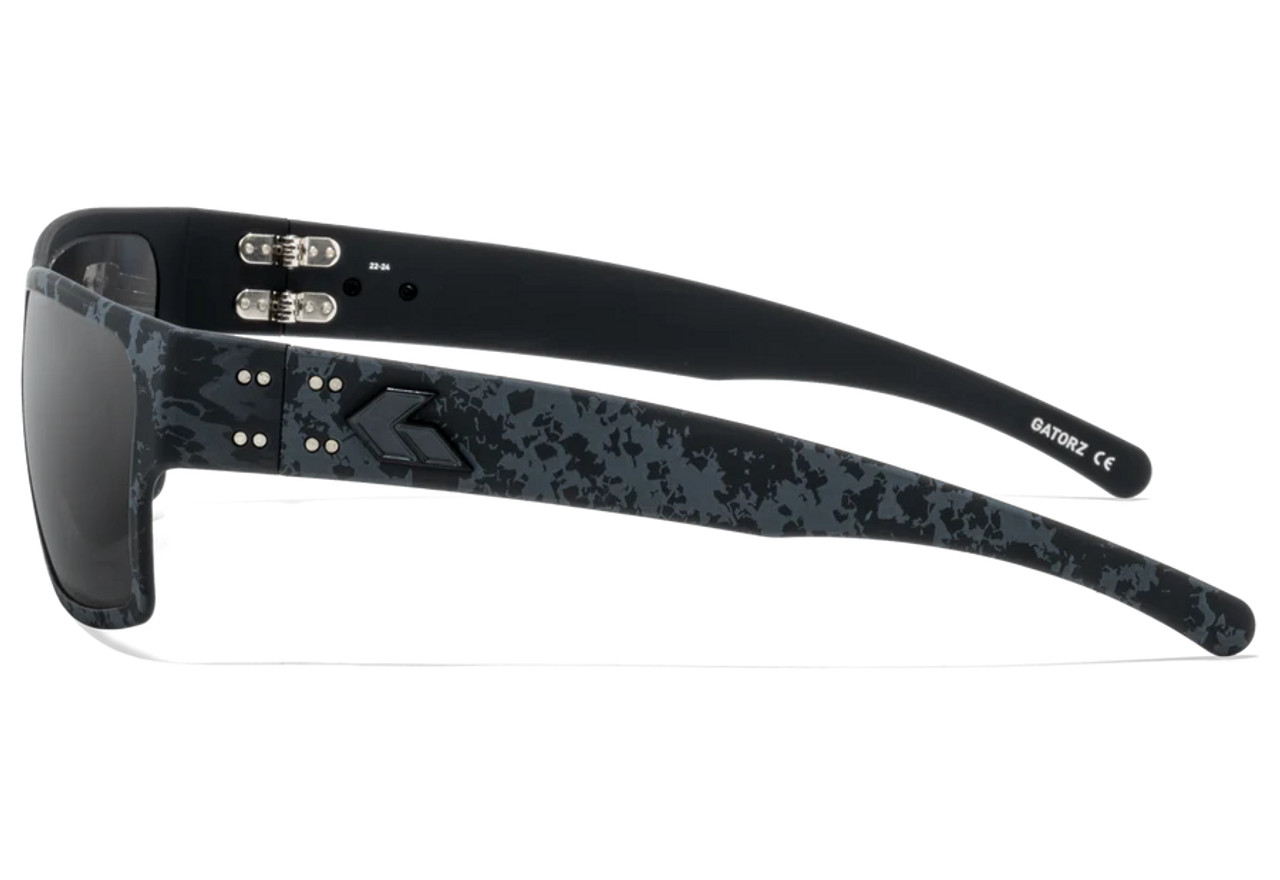 Delta Stealth Graffiti Polarized Smoke Lenses