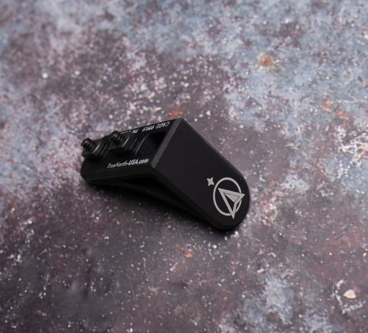 True North Concepts Grip Stop Aluminum Black S2 Length