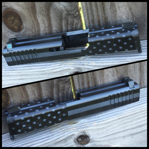 Straight Flag Pistol Stencil Pack