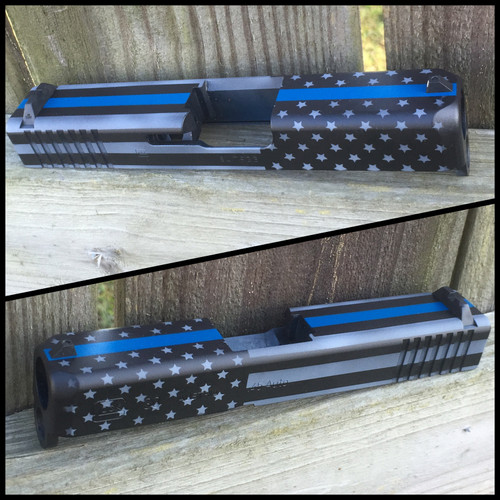 Straight Flag Pistol Stencil Pack