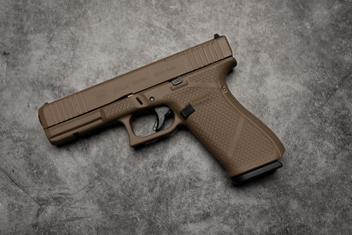 WWLLC Custom Glock 20 M.O.S. FDE, Mesh Side Stipple WWLLC Custom Glock 20 M.O.S. FDE, Mesh Side Stipple