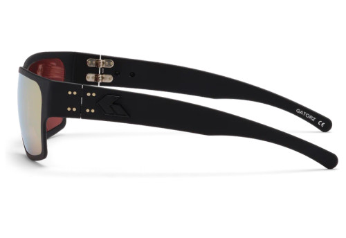 Gatorz Delta Black, Polarized Opz Gold Mirror lenses Gatorz Delta Black, Polarized Opz Gold Mirror lenses