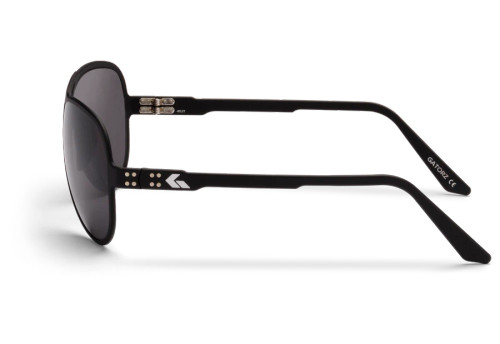 Gatorz Skyhook Black Anodized Smoke Polarized lenses