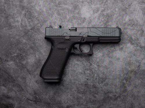 Weapon Works LLC Custom Topographic Glock 17 Gen 5 