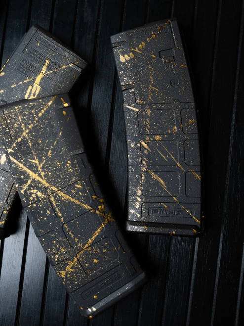 Weapon Works FX Gold Splatter Magazine