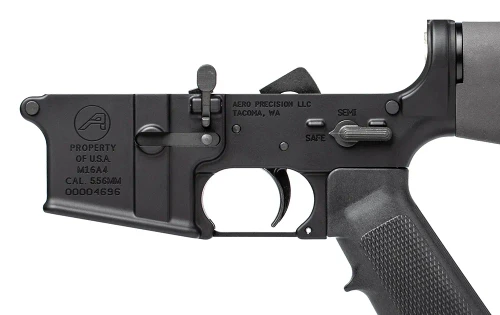 M16A4 Clone Complete Lower - Anodized Black