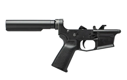 EPC-9 Carbine Complete Lower Receiver w/ MOE Grip, No Stock - Ano/Black