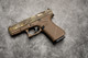 WW Custom Glock 19 M.O.S. MC FDE, Diamonds Side Stipple