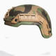 M81 PGD-Arch Ballistic Helmet in Cerakote GEN II NIR Coatings Tan Furniture