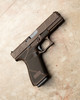 WWLLC Custom Glock 21 MOS Brown Topo Full Diamond Stipple 