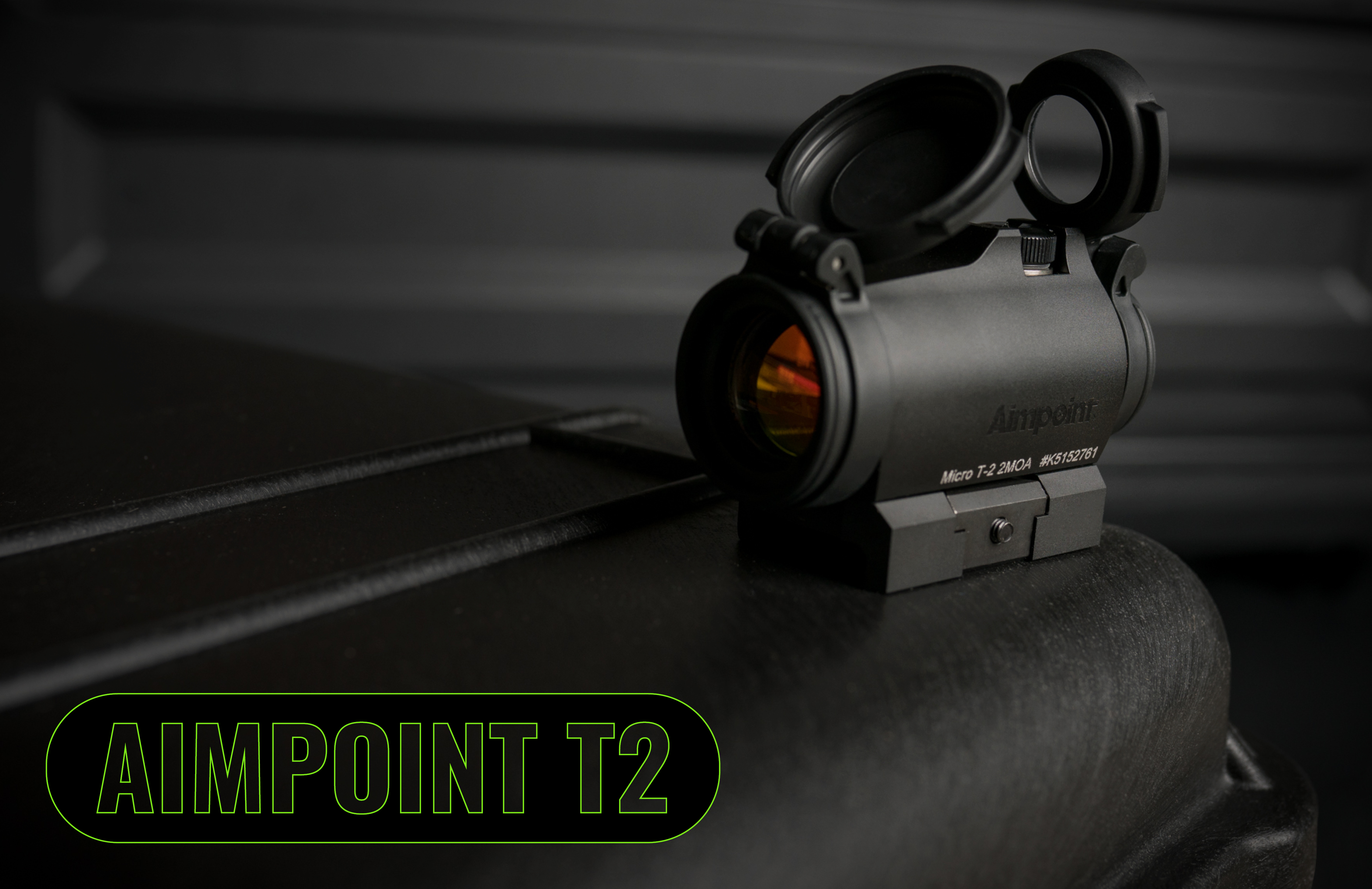 Micro T-2™ 2 MOA - Red dot reflex sight with standard mount for