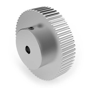 Aluminium 3mm HTD Pulley, 60T, 6mm Bore
