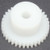 0.5 Mod Spur Gear,  36 T, 4mm Bore
