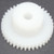 0.5 Mod Spur Gear,  40 T, 4mm Bore