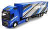 Bburago Street Fire Haulers With Trailer - Volvo Fh16 Globetrotter 750 Xxltoyotires 1/43 Model Truck B18-31461T