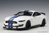 AutoArt Ford Mustang Shelby GT350R (oxford white w/lightning blue) 1/18 72931