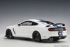 AutoArt Ford Mustang Shelby GT350R (oxford white w/lightning blue) 1/18 72931