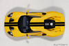 AutoArt 2017 Ford GT (triple yellow/ black stripes) (composite) 1/18 72944