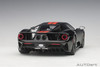 AutoArt 2017 Ford GT (shadow black/ orange stripes) (composite) 1/18 72945