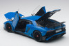 AutoArt Lamborghini Aventador LP750-4 SV (blu lemans/solid blue) 1/18 Model Car 74559