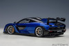 AutoArt 2018 McLaren Senna (trophy kyanos/blue) (composite model) 1/18 Model Car 76079