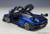 AutoArt 2018 McLaren Senna (trophy kyanos/blue) (composite model) 1/18 Model Car 76079