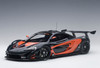 AutoArt McLaren P1 GTR (Dark Grey Metallic/Orange Accents) 1/18 Model Car 81543