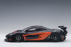 AutoArt McLaren P1 GTR (Dark Grey Metallic/Orange Accents) 1/18 Model Car 81543