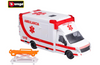 Bburago Municipal Vehicles Ambulance With Stretcher Toy B18-32266