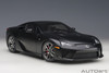 AutoArt 2010 Lexus LFA (Matt Black) 1/18 78852