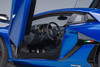 AutoArt Lamborghini Aventador SVJ (Blu Nethuns/Metallic Blue) 1/18 79174