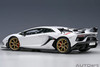 AutoArt Lamborghini Aventador SVJ (Bianco Asopo / Metallic White) DieCast Car Model 1/18 79217