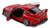 Solido 2023 Toyota GR Supra Streetfighter - Prominance Red Car Model 1/8 S1809001
