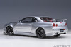 AutoArt  Nissan Skyline GT-R (R34) Z-tune (Z-tune Silver)1/18 77461