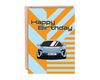 Gateway22 Dazzle Pattern McLaren Supercar Birthday Card