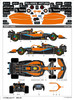 Formula One RC Remote Control McLaren F1 MCL36 1/12 - 46cm - 99800